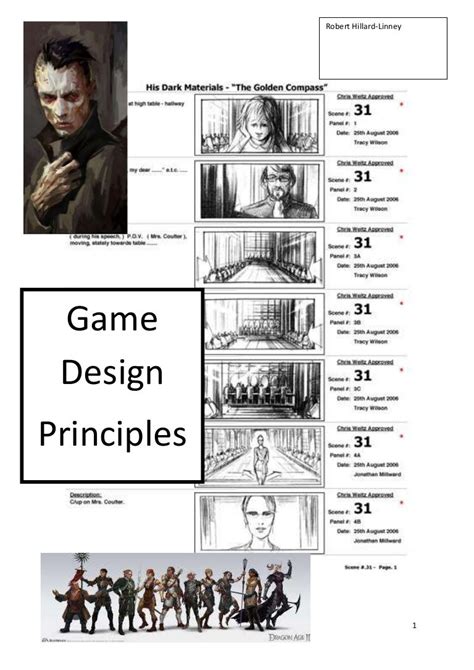 Game design principles