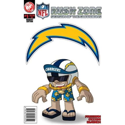 NFL Rush Zone: Season Of The Guardians #1 - San Diego Chargers Cover ...