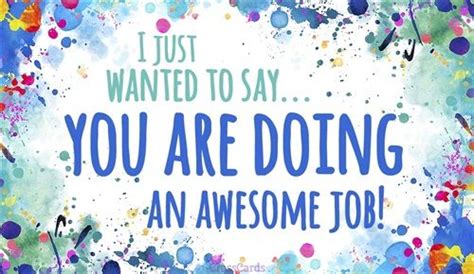 You're Doing an Awesome Job | Teacher encouragement quotes, Good job ...