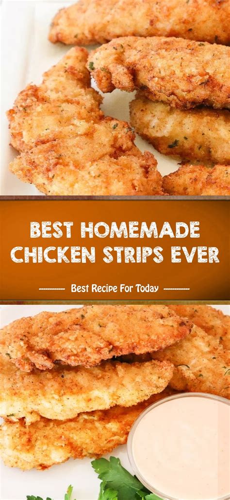 BEST HOMEMADE CHICKEN STRIPS EVER - mamasrecipe7