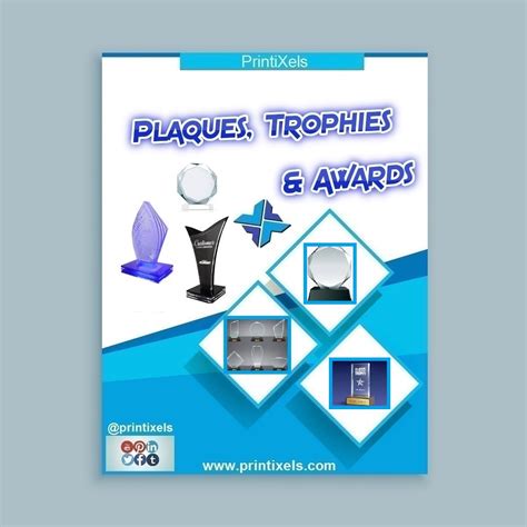 Recognition Plaques, Acrylic Trophies & Corporate Awards | Printixels ...