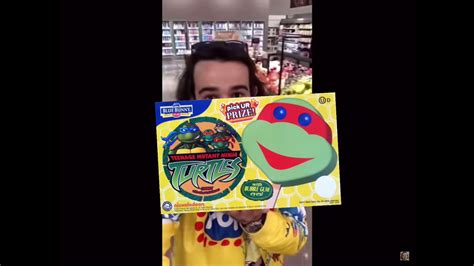 Brent tv opens tmnt popsicle - YouTube