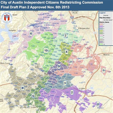 Austin City Council District Map – Verjaardag Vrouw 2020