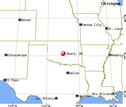 Moore, Oklahoma (OK) profile: population, maps, real estate, averages, homes, statistics ...