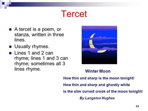 Tercet | Writing poetry, The moon tonight, Poems