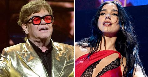 Dua Lipa slammed for 'ridiculous reason' she 'snubbed' Elton John Glastonbury set - Mirror Online