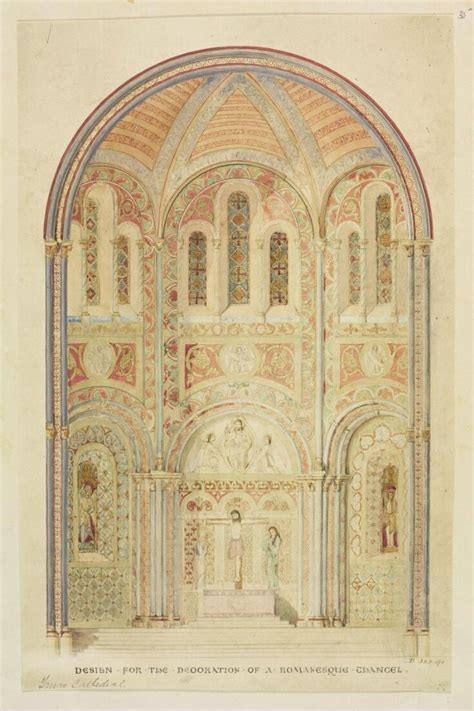 Drawing | Burges, William (A.R.A.) | V&A Explore The Collections