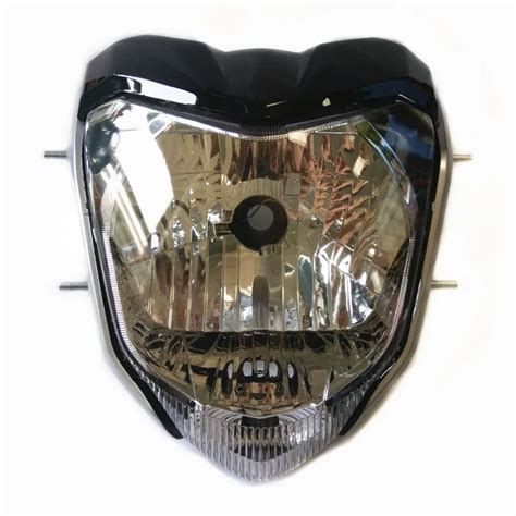 Motorcycle accessories black front lamp headlamp headlight without bulb for FZ16 For YAMAHA FZ16 ...