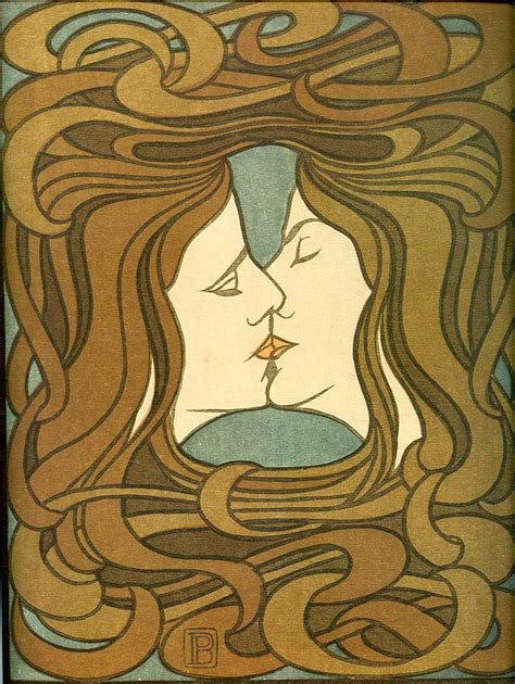 peter behrens #1 | Art nouveau poster, German art, Kiss art