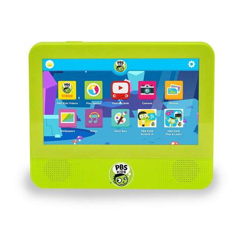 PBS KIDS Playtime Tablet DVD Player Android 7.0 Nougat 7" Kid Safe Tablet DVD Player Ages 2 ...