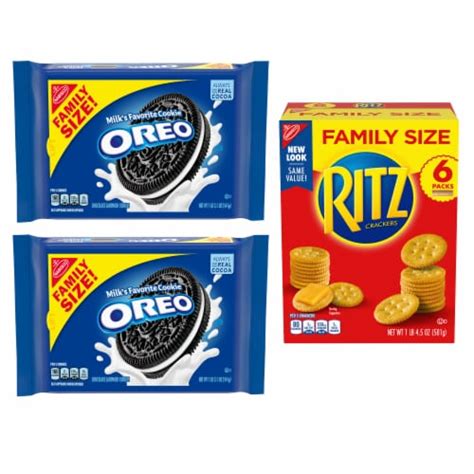 Nabisco Variety Pack Oreo & Ritz Crackers, 3 ct - QFC