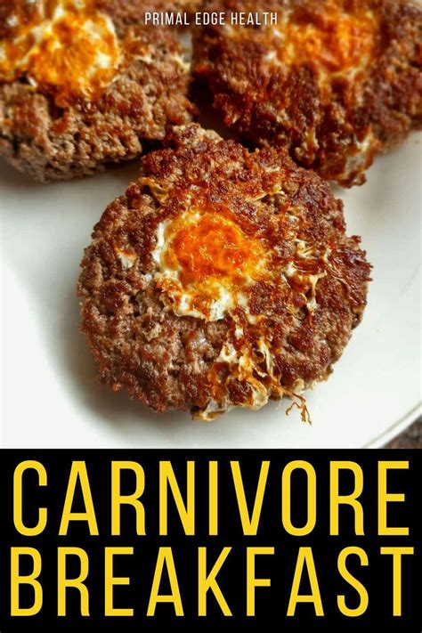 Carnivore Egg-in-a-Hole (Zero Carb Breakfast Idea)