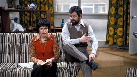 Brigit Forsyth and Rodney Bewes in Whatever Happened to the Likely Lads. BBC Television, 1974 ...