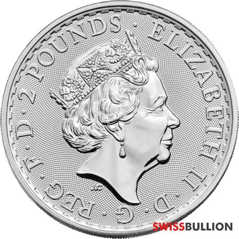 1 Ounce 2021 Silver British Britannia Coin