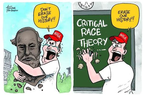 Cartoon: Critical race theory and real cancel culture