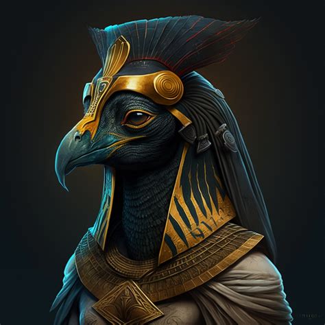 Working with Horus: Egyptian God of the Sky and Kingship | by Book of Shadows Print | Medium