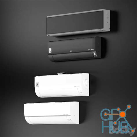 3D Model – LG air conditioning collection 33972