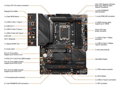 MSI MAG Z690 TOMAHAWK WIFI DDR4 LGA 1700 ATX Intel Motherboard - Newegg.com