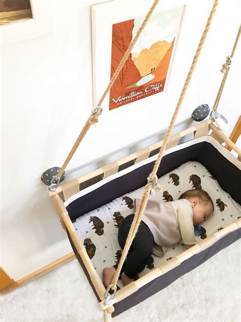 Gorgeous Hanging Baby Cradle for day ánd night. Safe and sound. – Hussh ...