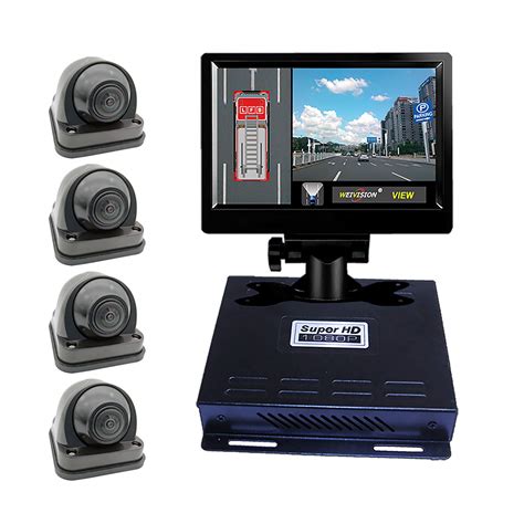 Buy Weivision 1080P FHD 360 Degree Bird View Surround Panoramic View ...