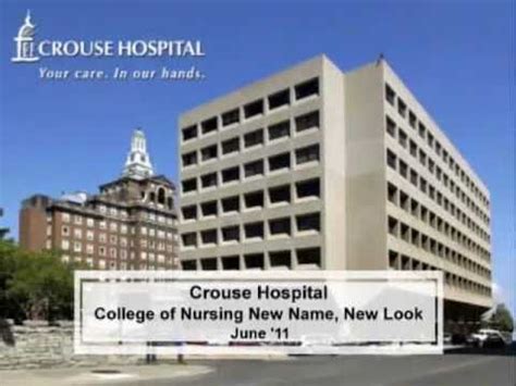 Crouse Hospital School of Nursing Now a College - YouTube