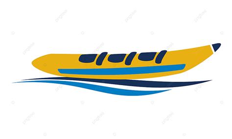 Banana Boat Logo Design Template Vector, Banana, Beach, Blue PNG and Vector with Transparent ...