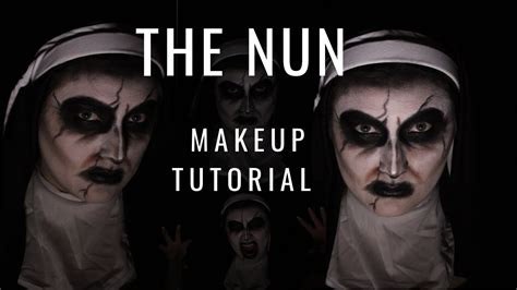 The Nun (Easy) Makeup Tutorial - YouTube