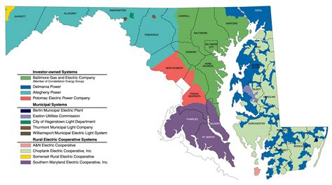 Delmarva Power And Light Service Territory Map | Shelly Lighting