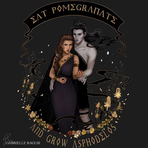 Hades and Persephone T-shirt illustration on Behance