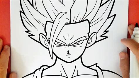 HOW TO DRAW GOHAN SSJ2 - YouTube