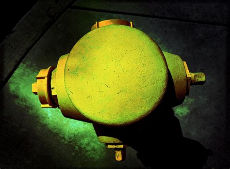 The Yellow Fire Hydrant Photograph by Craig Brewer | Pixels