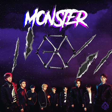 EXO - Monster by Red-Hyena on DeviantArt