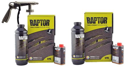 Buy UPol Raptor Liner Tintable 1L Urethene Truck Coating Kit X2 PACK ...