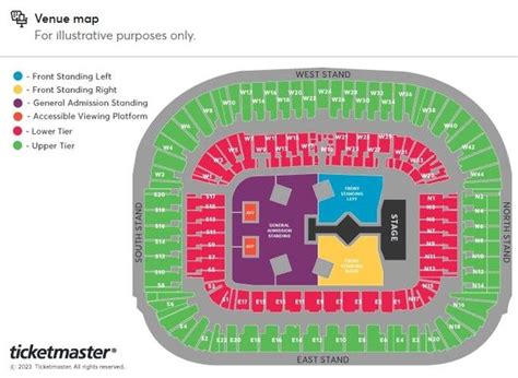 Every Taylor Swift seating plan for UK Eras Tour shows in London ...