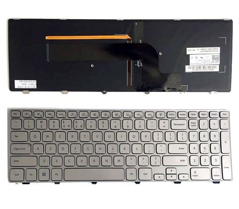 New Keyboard for Dell Inspiron 15 7000 Series 15 7537 Series Backlit