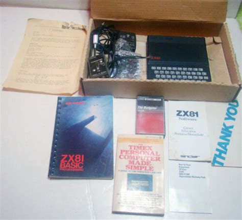 Vintage Sinclair ZX81 Computer Kit plus 16K Memory Expansion | eBay