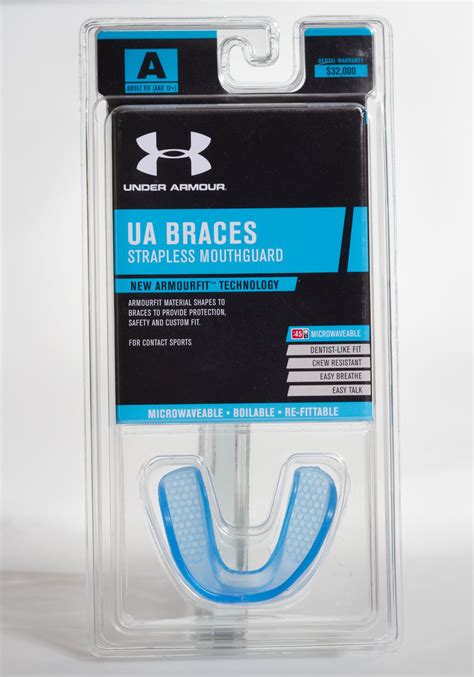 Under Armour mouth guards for braces are available at our office to keep those teeth injury free ...