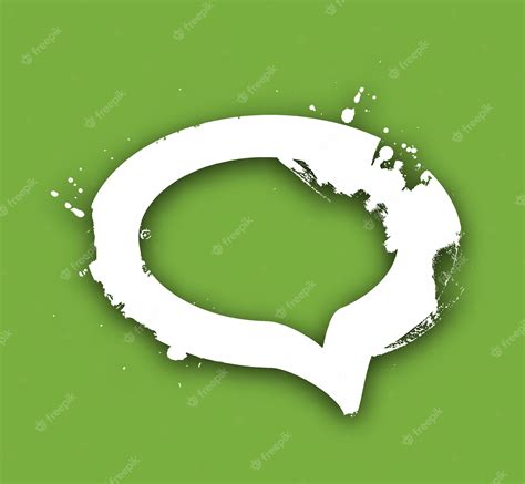 Premium Vector | Chat box grunge vector design.