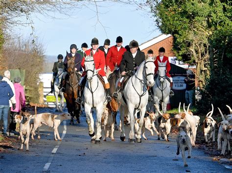 Traditional Boxing Day Hunt takes place in Shropshire after event ...