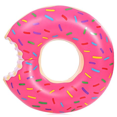 Inflatable Doughnut Swimming Float for Adults SF02 | Donut pool float ...