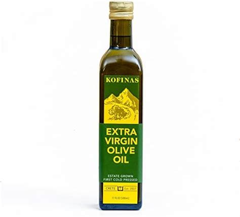 Amazon.com : Extra Virgin First Cold Pressed Olive Oil 500ml (17 fl oz ...