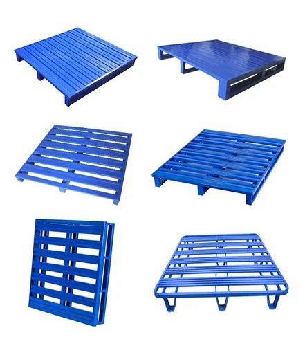 Blue Stainless Steel Pallet, Dimension/Size: 1200 X 1000 mm, Capacity: 1000 Kg at Rs 3500/piece ...