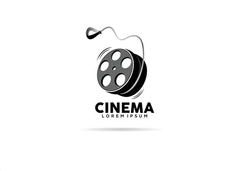 cinema logo design template 28894897 Vector Art at Vecteezy