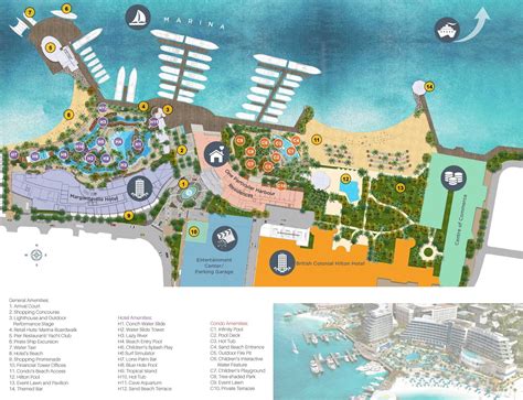 Resort Map | Margaritaville Beach Resort Nassau| Bahamas