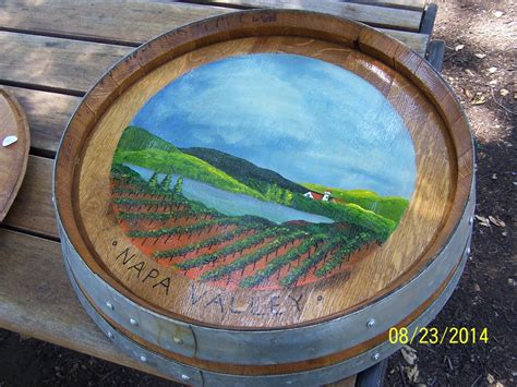 Wine Barrel Art - hank zwetsloot: wine country artist