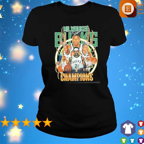 Milwaukee Bucks Starting Lineup 2021 NBA Champions shirt, hoodie, sweater, long sleeve and tank top