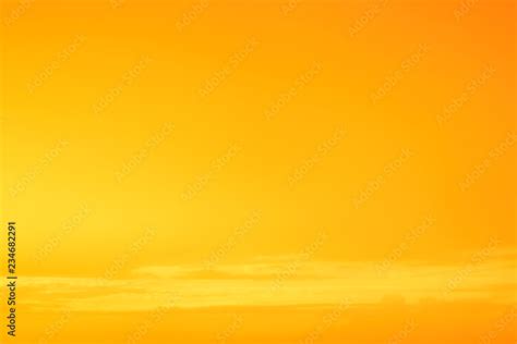 Sky in the yellow colors. effect of light pastel colored of sunset ...