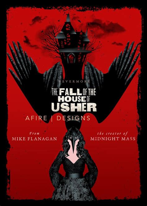 The Fall of the House of Usher poster version 2 in 2023 | Graphic ...