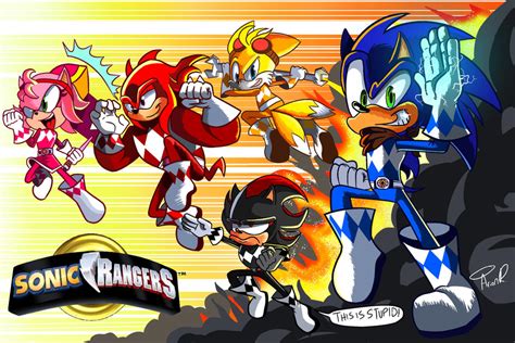 Go Go Sonic Rangers!! by miitoons on DeviantArt