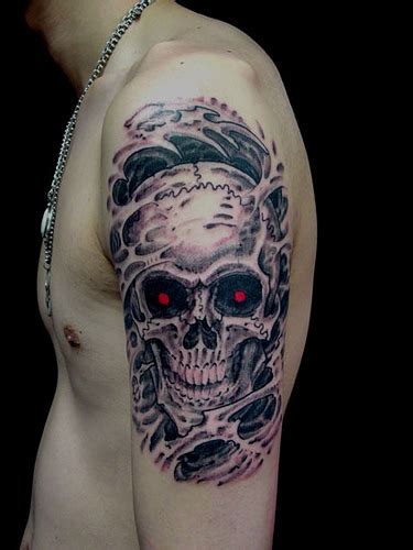 Amazing Scary Skull Tattoos Ideas | Design Art